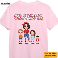 Personalized Gift Polka Dot Grandma Shirt - Hoodie - Sweatshirt 23857 thumb 1