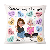 Personalized Gift For Mom Reason Why I Love You Pillow 23861 thumb 1