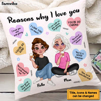Personalized Gift For Mom Reason Why I Love You Pillow 23861 thumb 1