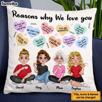 Personalized Gift For Mom Reason Why I Love You Pillow 23861 thumb 1