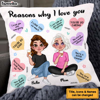 Personalized Gift For Mom Reason Why I Love You Pillow 23861 thumb 1