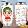 Personalized Gift For Grandson I Am Kind Steel Tumbler 23865 1