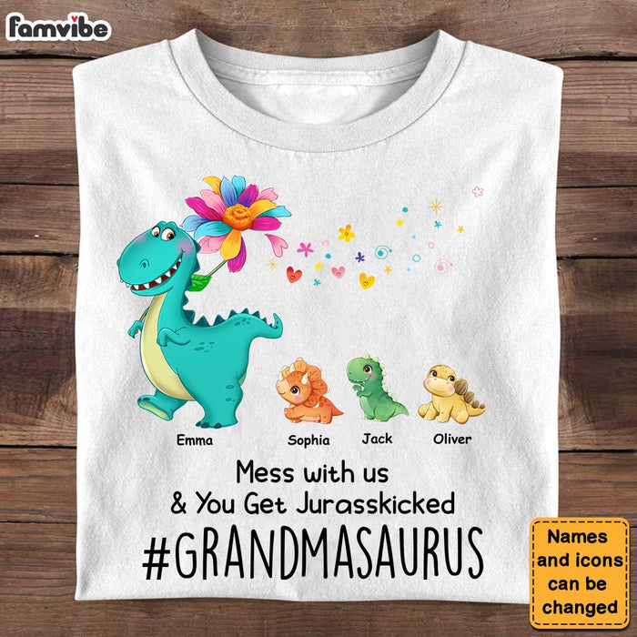 Personalized Grandmasaurus Shirt - Hoodie - Sweatshirt 23866 1