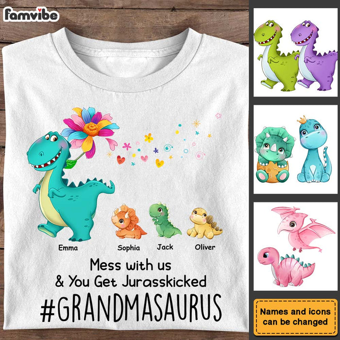Personalized Grandmasaurus Shirt - Hoodie - Sweatshirt 23866 1