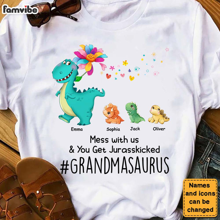 Personalized Grandmasaurus Shirt - Hoodie - Sweatshirt 23866 1