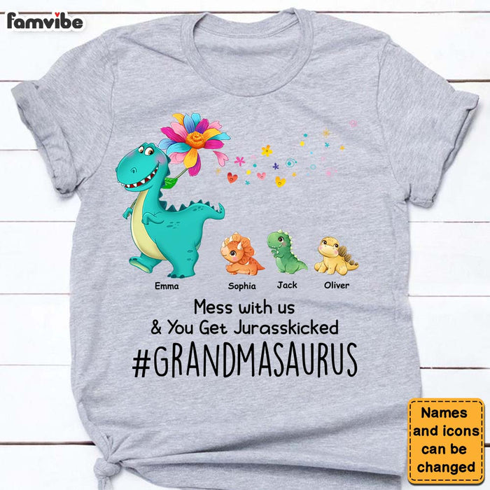 Personalized Grandmasaurus Shirt - Hoodie - Sweatshirt 23866 1