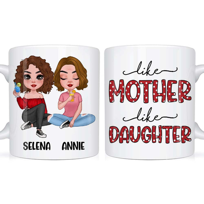 Personalized Like Mother Like Daughter Mug 23867 1