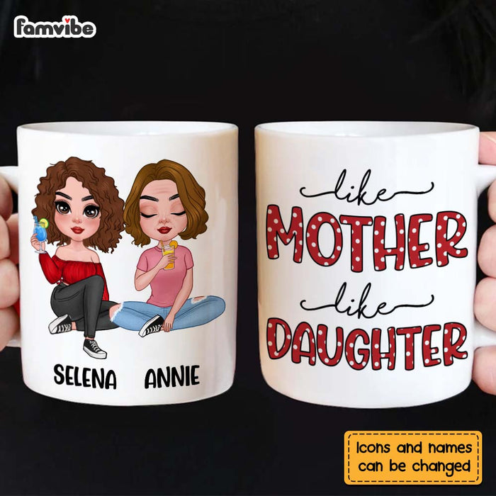 Personalized Like Mother Like Daughter Mug 23867 1