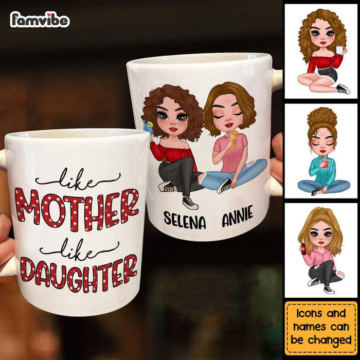 Personalized Like Mother Like Daughter Mug 23867 1