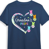 Personalized Gift for Grandma's Peeps Heart Bunny Shirt - Hoodie - Sweatshirt 23870 thumb 1