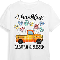 Personalized Gift Thankful Greatful Blessed Grandma Shirt - Hoodie - Sweatshirt 23871 thumb 1