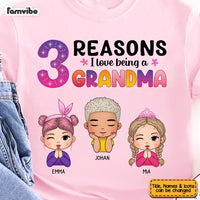 Personalized Reasons I Love Being Grandma Shirt - Hoodie - Sweatshirt 23872 thumb 1