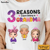 Personalized Reasons I Love Being Grandma Shirt - Hoodie - Sweatshirt 23872 1
