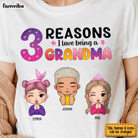 Personalized Reasons I Love Being Grandma Shirt - Hoodie - Sweatshirt 23872 thumb 1