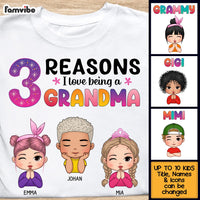 Personalized Reasons I Love Being Grandma Shirt - Hoodie - Sweatshirt 23872 thumb 1