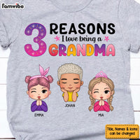 Personalized Reasons I Love Being Grandma Shirt - Hoodie - Sweatshirt 23872 thumb 1