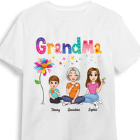 Personalized Gift for Grandma With Grandkids Shirt - Hoodie - Sweatshirt 23878 thumb 1