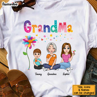 Personalized Gift for Grandma With Grandkids Shirt - Hoodie - Sweatshirt 23878 thumb 1