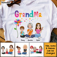 Personalized Gift for Grandma With Grandkids Shirt - Hoodie - Sweatshirt 23878 thumb 1