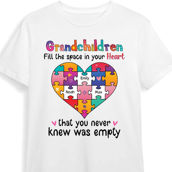 Personalized Grandma Grandchildren Fill My Heart Shirt - Hoodie - Sweatshirt 23879 1