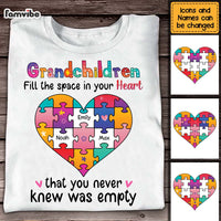 Personalized Grandma Grandchildren Fill My Heart Shirt - Hoodie - Sweatshirt 23879 thumb 1