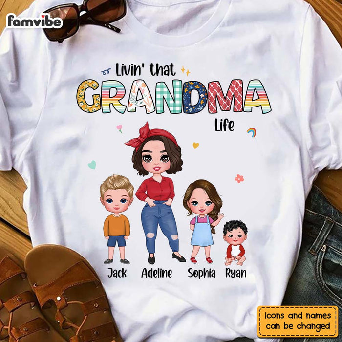 Personalized Living That Grandma Life Shirt - Hoodie - Sweatshirt 23886 1