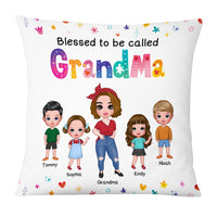 Personalized Blessed To Be Called Grandma Pillow 23888 thumb 1