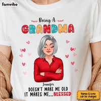 Personalized Being A Grandma Shirt - Hoodie - Sweatshirt 23889 thumb 1