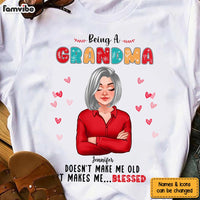 Personalized Being A Grandma Shirt - Hoodie - Sweatshirt 23889 thumb 1