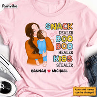 Personalized Snack Dealer Boo Boo Healer Kiss Stealer Shirt - Hoodie - Sweatshirt 23898 thumb 1