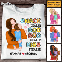 Personalized Snack Dealer Boo Boo Healer Kiss Stealer Shirt - Hoodie - Sweatshirt 23898 thumb 1