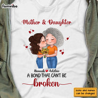 Personalized Gift Mother And Daughter A Bond That Can't Be Broken Shirt - Hoodie - Sweatshirt 23903 thumb 1