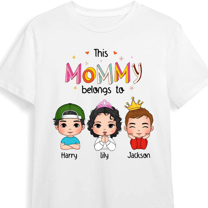 Personalized This Mommy Belongs To Shirt - Hoodie - Sweatshirt 23904 1