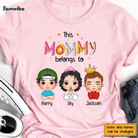 Personalized This Mommy Belongs To Shirt - Hoodie - Sweatshirt 23904 thumb 1