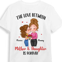 Personalized Gift The Love Between Mother And Daughter Is Forever Shirt - Hoodie - Sweatshirt 23905 thumb 1