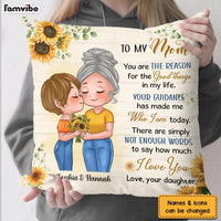 Personalized To My Mom The Reason For The Good Things Pillow 23907 thumb 1