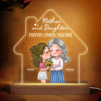 Personalized Gift For Mom And Daughter Plaque LED Lamp Night Light 23908 thumb 1
