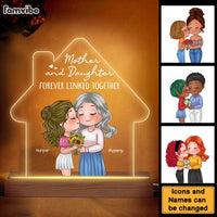 Personalized Gift For Mom And Daughter Plaque LED Lamp Night Light 23908 thumb 1