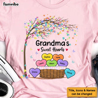 Personalized Gift For Grandma Sweet Hearts Shirt - Hoodie - Sweatshirt 23914 thumb 1
