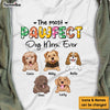 Personalized Pawfect Dog Mom Shirt - Hoodie - Sweatshirt 23915 1