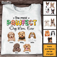 Personalized Pawfect Dog Mom Shirt - Hoodie - Sweatshirt 23915 thumb 1