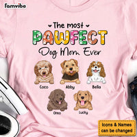 Personalized Pawfect Dog Mom Shirt - Hoodie - Sweatshirt 23915 thumb 1