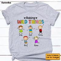 Personalized Gift Grandma Raising Wild Things Shirt - Hoodie - Sweatshirt 23917 thumb 1