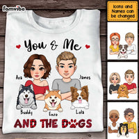Personalized Gift You And Me And The Dogs Shirt - Hoodie - Sweatshirt 23921 thumb 1