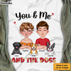 Personalized Gift You And Me And The Dogs Shirt - Hoodie - Sweatshirt 23922 1