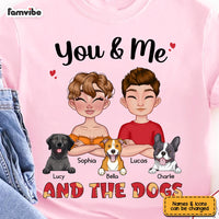 Personalized Gift You And Me And The Dogs Shirt - Hoodie - Sweatshirt 23922 thumb 1