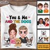 Personalized Gift You And Me And The Dogs Shirt - Hoodie - Sweatshirt 23923 1