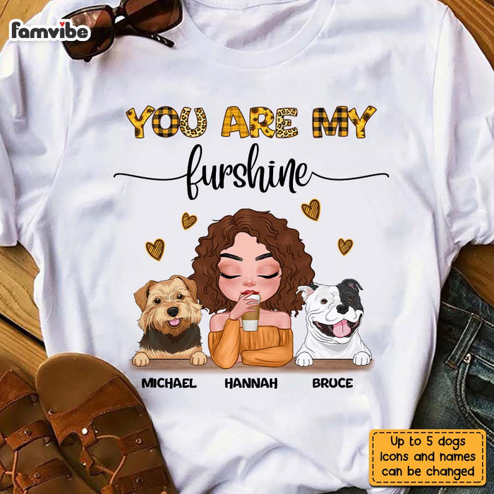 Personalized Dog Mom Furshine Shirt - Hoodie - Sweatshirt 23939 1