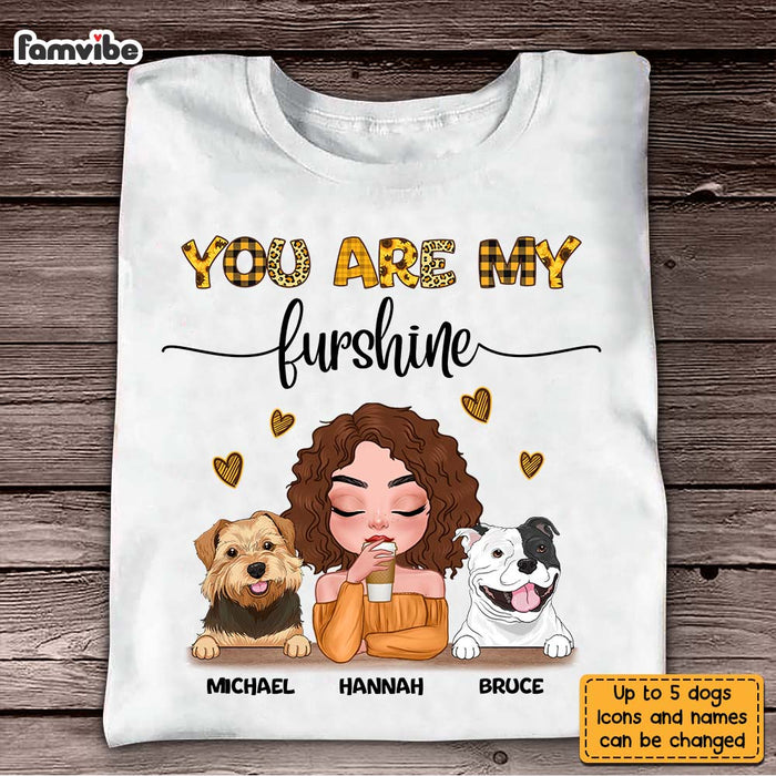 Personalized Dog Mom Furshine Shirt - Hoodie - Sweatshirt 23939 1