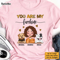 Personalized Dog Mom Furshine Shirt - Hoodie - Sweatshirt 23939 thumb 1